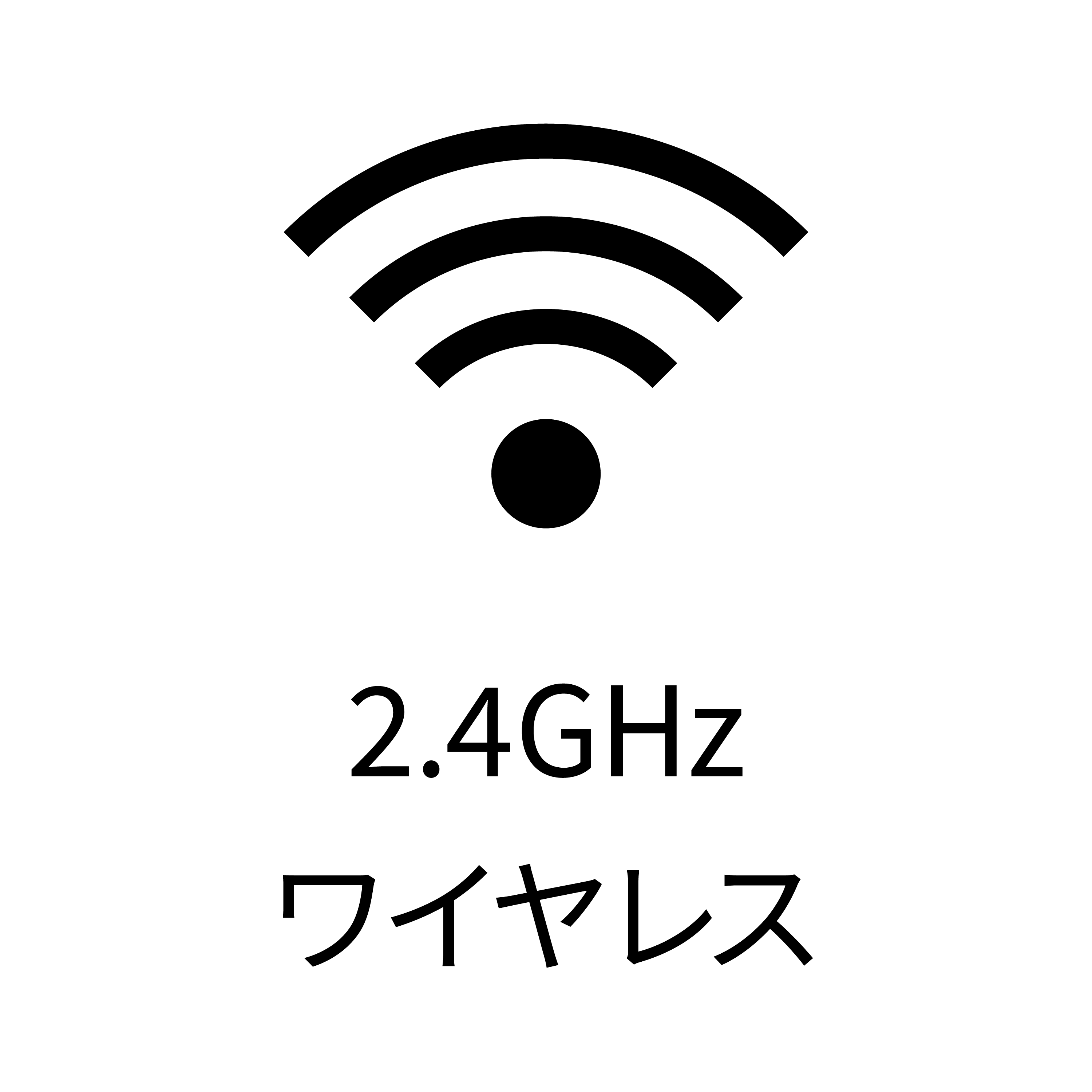 ワイヤレス2.4Ghz