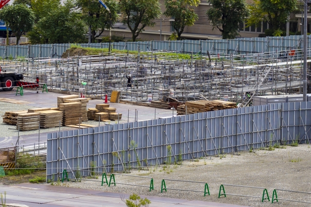 工事現場の監視カメラのイメージ画像
